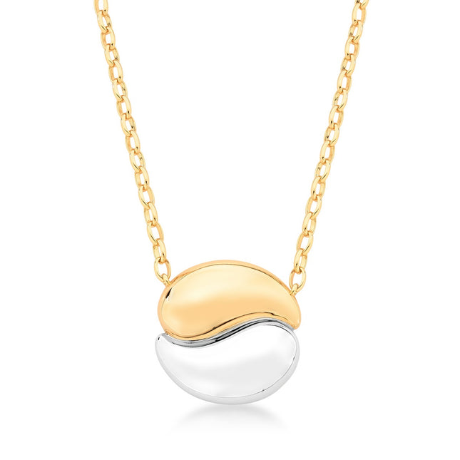 Double colours necklace