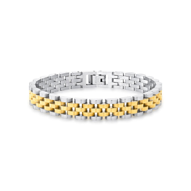 Stainless gold bracelet