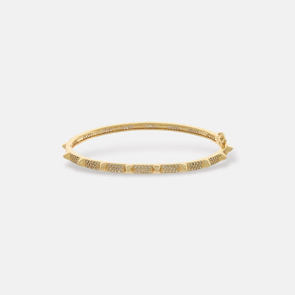 Spike bracelet zirconia