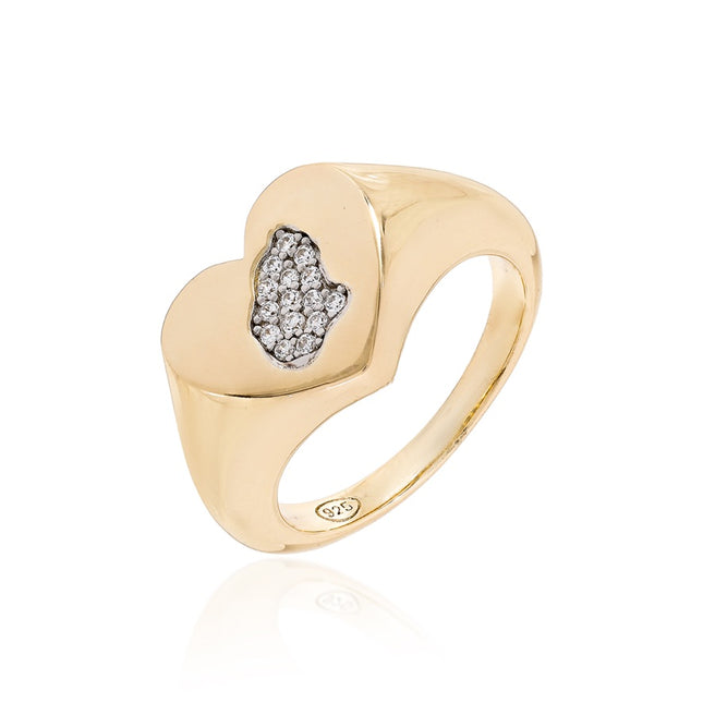 Sterling Silver Ring heart