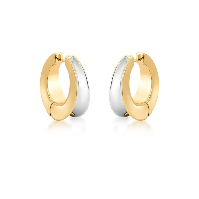 TWO-TONE ROUND PLAIN RING