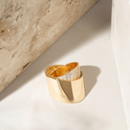 Thick zirconia ring