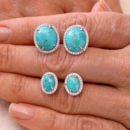 Turquoise earrings