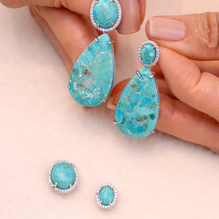 Turquoise earrings