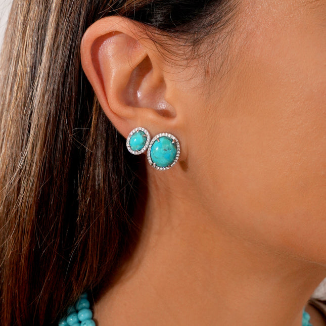 Turquoise earrings