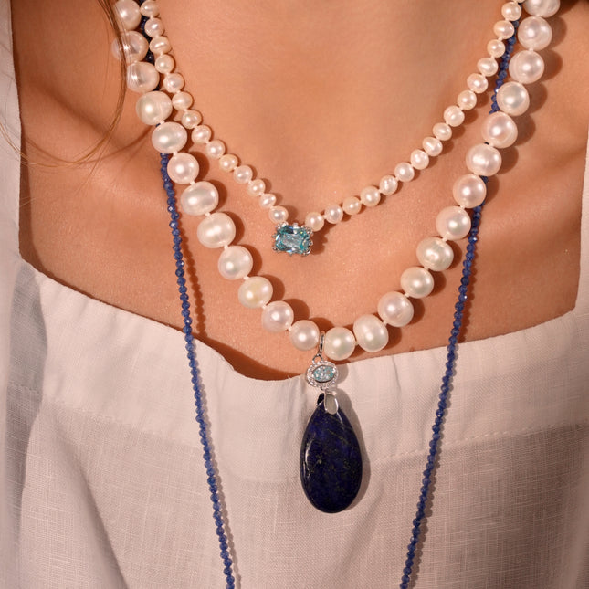 Freshwater pearl necklace