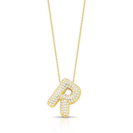 Initial pendant necklace