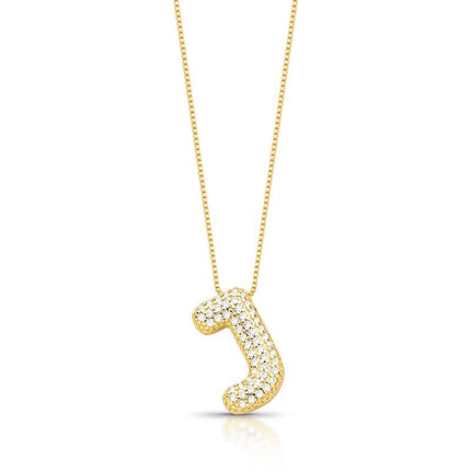 Initial pendant necklace
