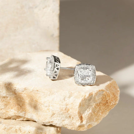 Zirconia studded square set