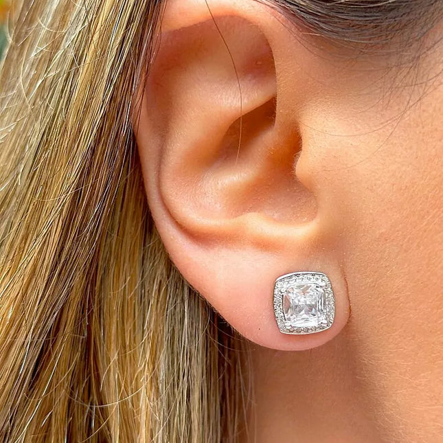Zirconia studded square set