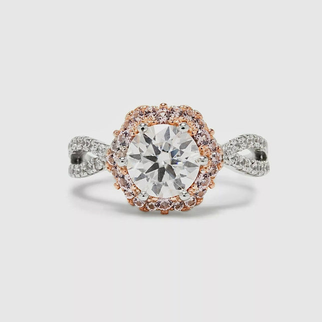 Moissanite ring