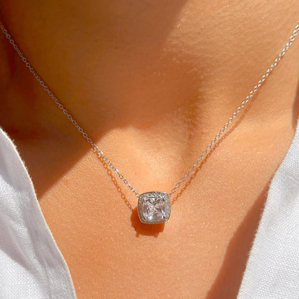 Zirconia studded square set