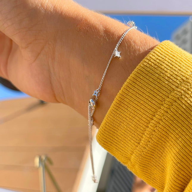 Adjustable Fusion Emerald Bracelet