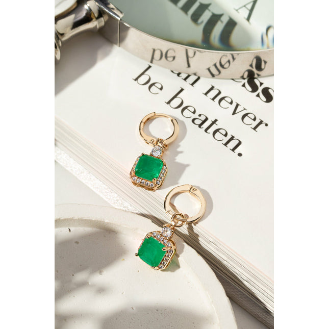 Dangling pendant hoop