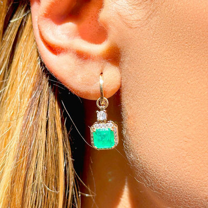 Dangling pendant hoop