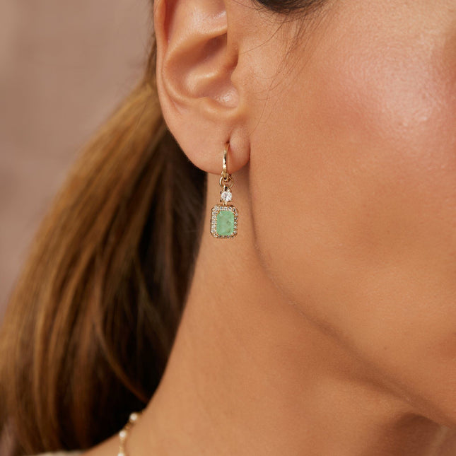 Dangling pendant hoop
