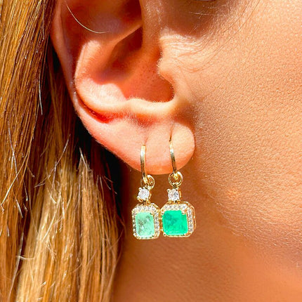 Dangling pendant hoop