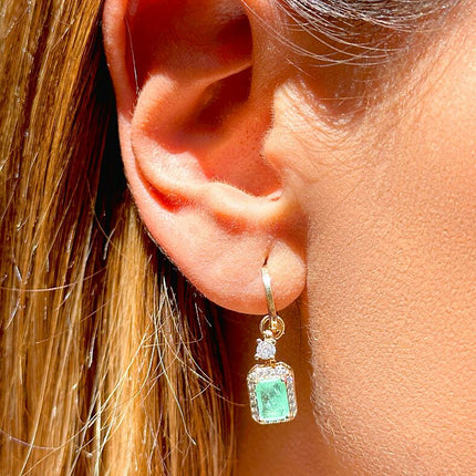 Dangling pendant hoop