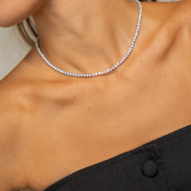 Tennis Riviera necklace 60cm