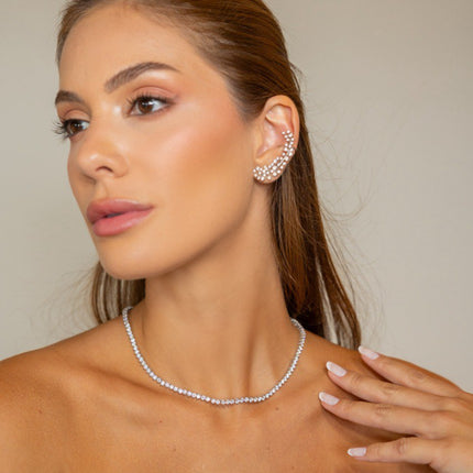 Tennis Riviera necklace 60cm