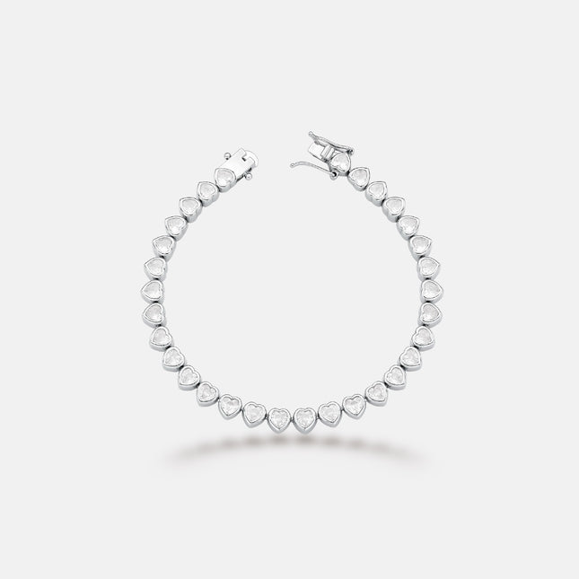 Riviera zirconia tennis bracelet