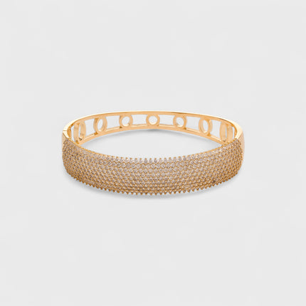 Thick bangle zirconia studded