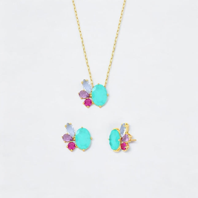 Crystal colourfu set