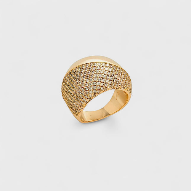 Geometrical thick zirconia ring