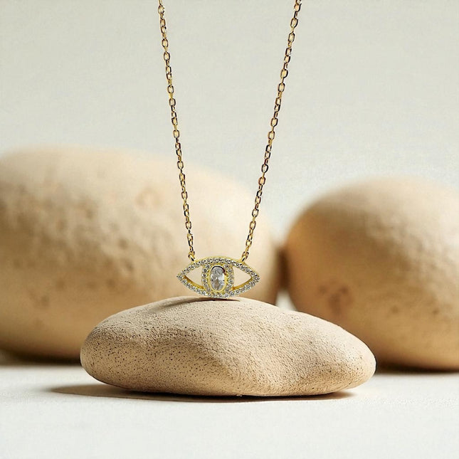 Devil eye necklace
