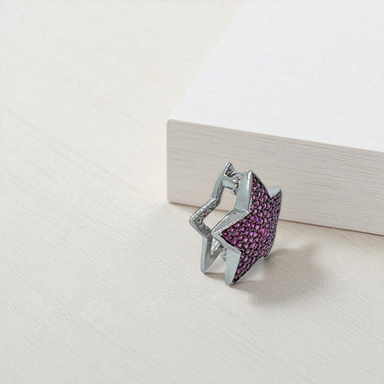 Pink star charm