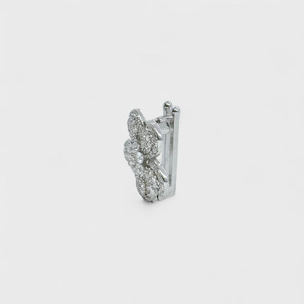 Flower zirconia charm