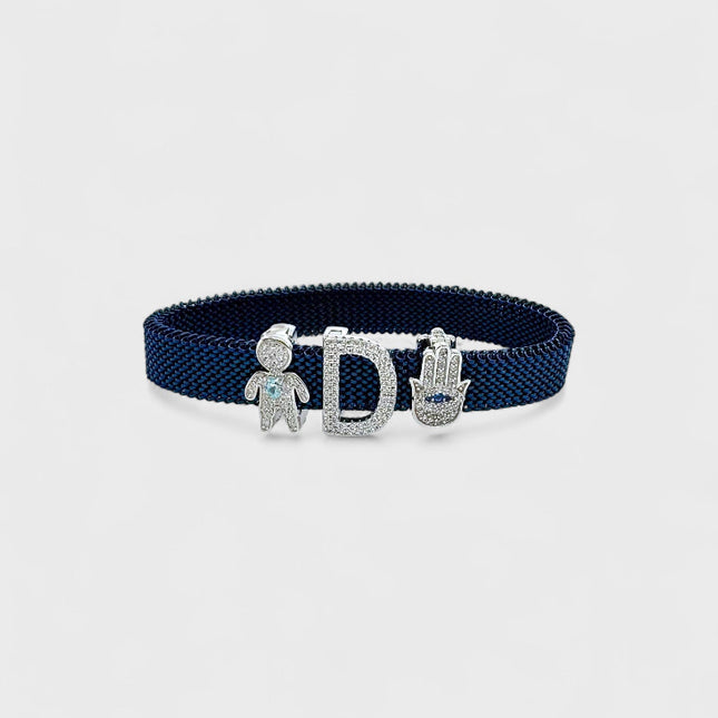 Boy zirconia charm