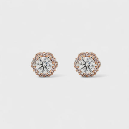 Moissanite earrings